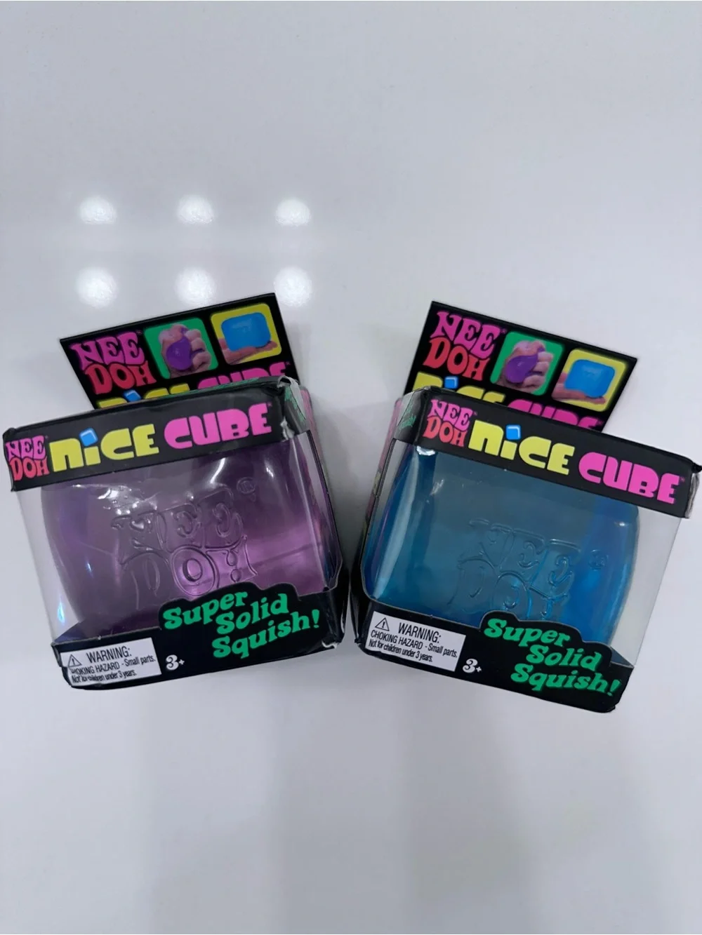 Needoh Nice Cube - Purple & Blue